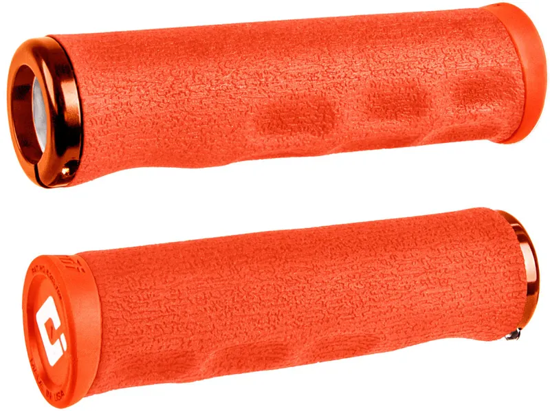 Odi Dread Lock Mountain Bike 130mm Grips in Orange